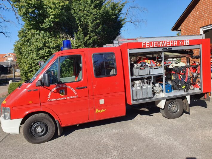 Das alte Tragkraftspritzenfahrzeug (TSF)